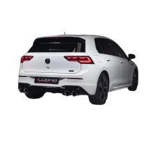 VW Golf R Mk8 2.0 TSI 2021+ Cat/GPF Back Sportavgassystem Cobra Sport